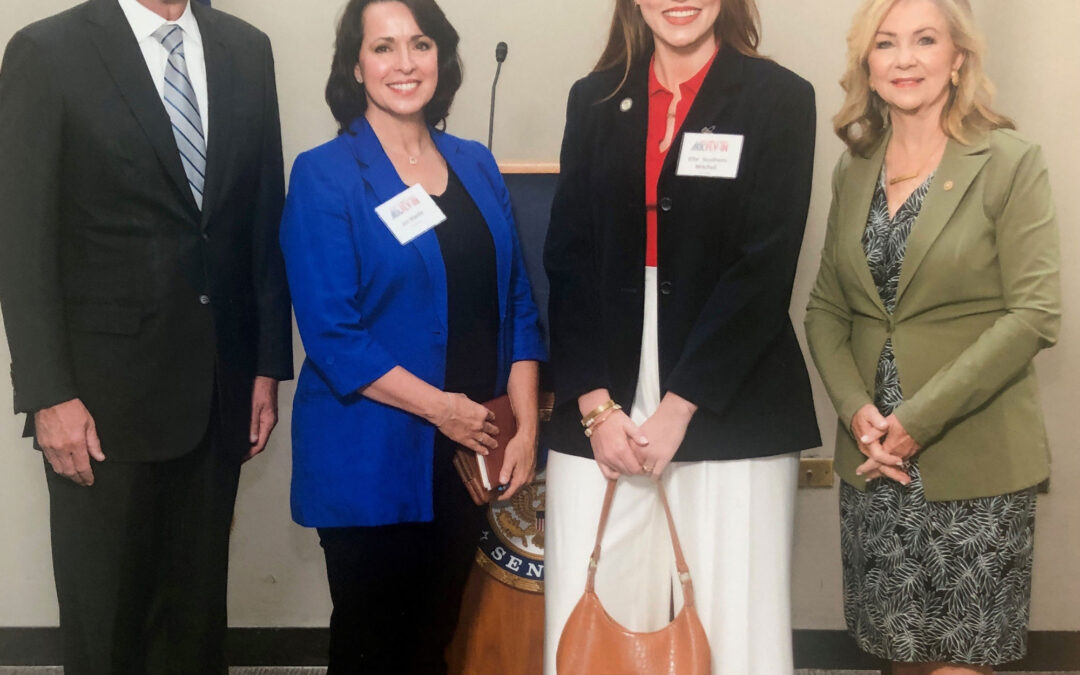 Domtar’s Jan Martin, Ellie Southern Visit with Legislators in Washington, D.C.