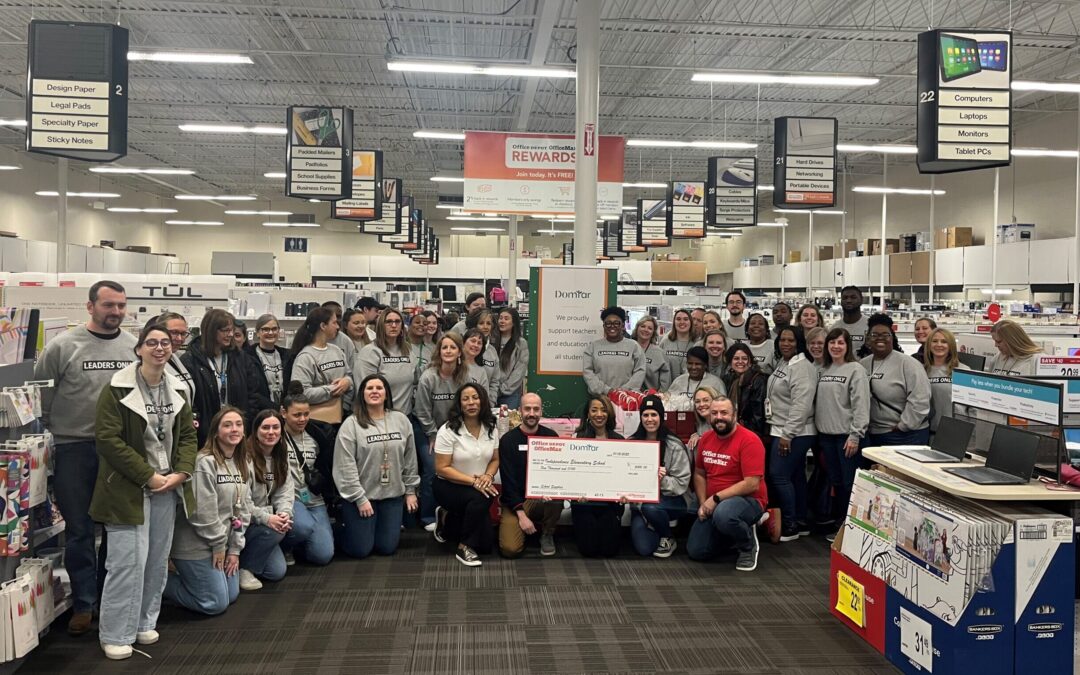 Domtar, Office Depot® Charitable Partnerships Support Education