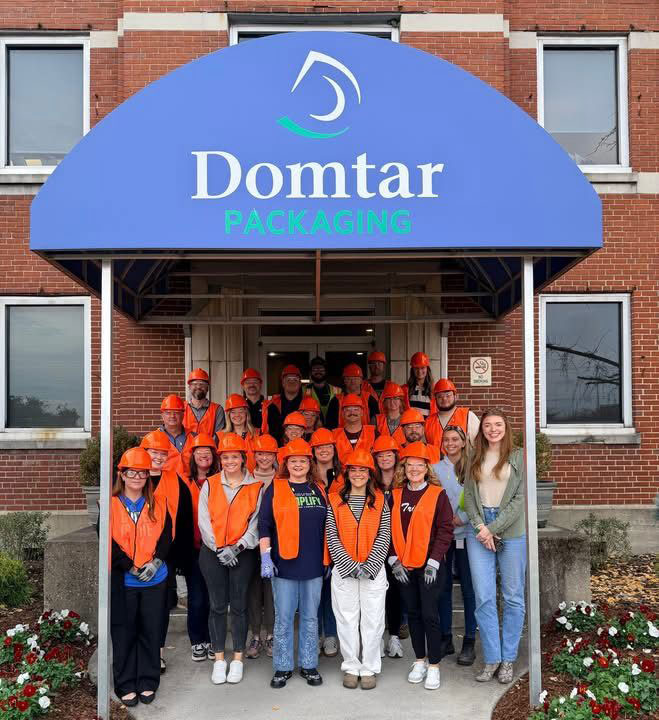 Domtar employees Austin Phillips and Tori Johnson joined the Leadership Kingsport Class of 2026 during a mill visit, highlighting the lasting impact of the program on both the company and the community.