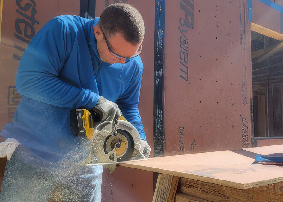 Domtar, USW Volunteers Help Build Hope with Habitat for Humanity